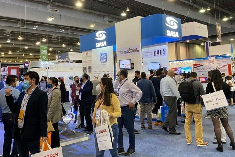 智利圣地亚哥安防消防展览会展会现场图片