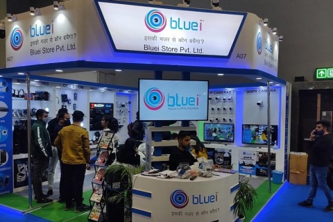 印度新德里安防展览会展会现场图片