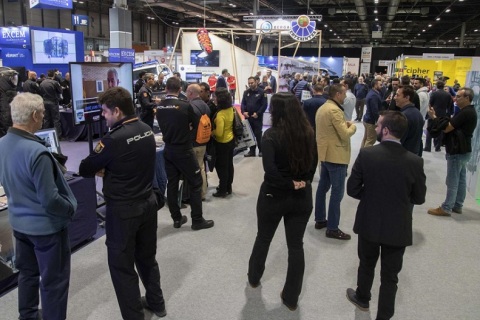 西班牙马德里消防、安防展览会展会现场图片