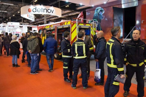 西班牙马德里消防、安防展览会展会现场图片