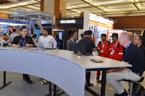 印尼安防及消防展览会展会现场图片