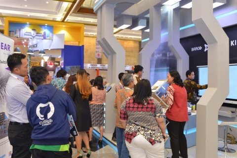 印尼安防及消防展览会展会现场图片