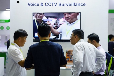 越南安防及消防展览会展会现场图片