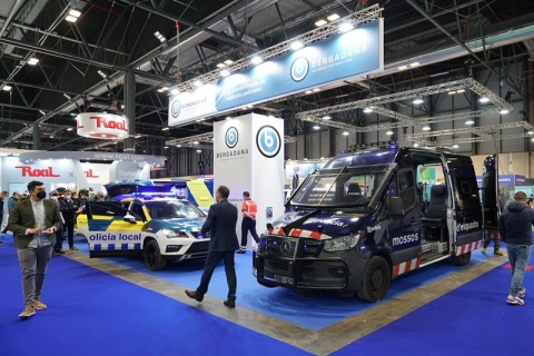 西班牙马德里消防、安防展览会展会现场图片