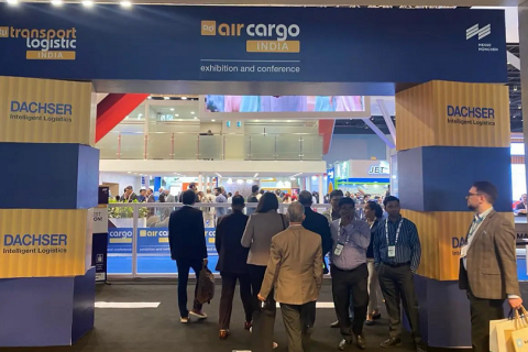 印度孟买航空货运展览会展会现场图片