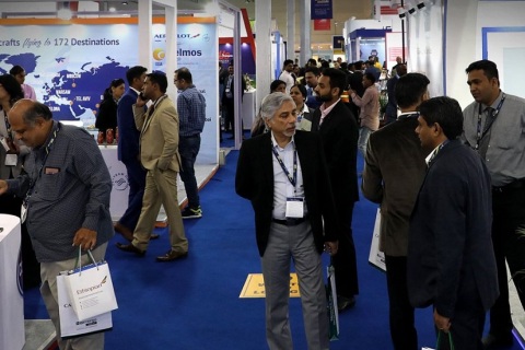 印度孟买航空货运展览会展会现场图片