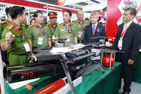 越南安防及消防展览会展会现场图片