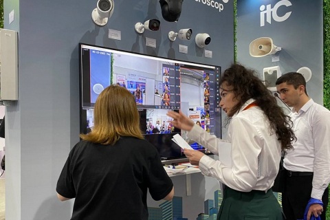 哈萨克斯坦安防展览会展会现场图片