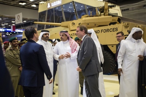 卡塔尔多哈海事防务展览会展会现场图片