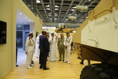 卡塔尔多哈海事防务展览会展会现场图片