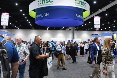 美国安全及劳保用品展览会展会现场图片