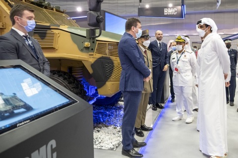 卡塔尔多哈海事防务展览会展会现场图片