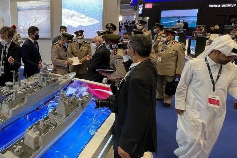 卡塔尔多哈海事防务展览会展会现场图片