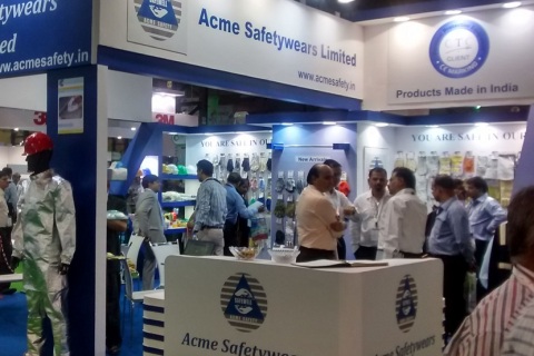 印度劳保展览会展会现场图片