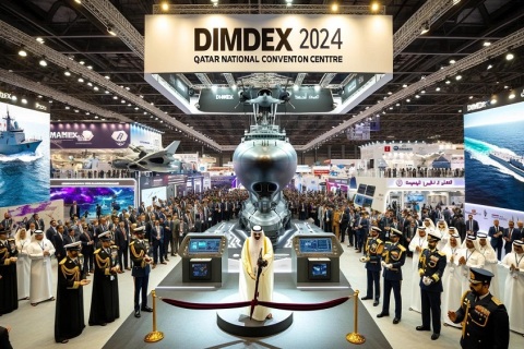 卡塔尔多哈海事防务展览会展会现场图片