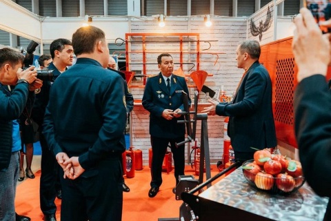 哈萨克斯坦安防展览会展会现场图片