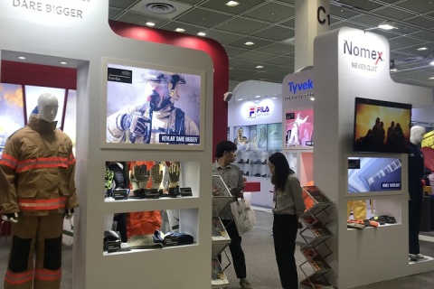 韩国首尔劳保展览会KISS展会现场图片