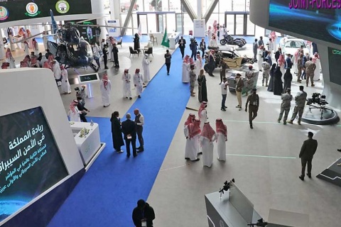 沙特利雅得世界军警防务展-中东防务展WDS展会现场图片