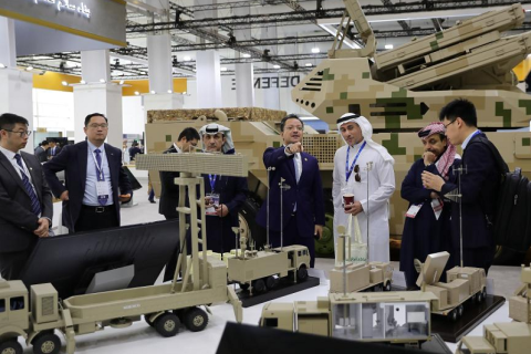 沙特利雅得世界军警防务展-中东防务展WDS展会现场图片