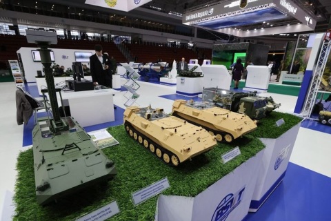 白俄罗斯防务与军警展览会展会现场图片