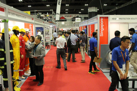 新加坡职业安全及劳保展览会展会现场图片