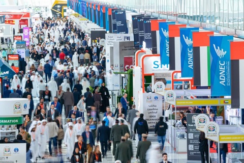 中东阿联酋阿布扎比防务展览会展会现场图片