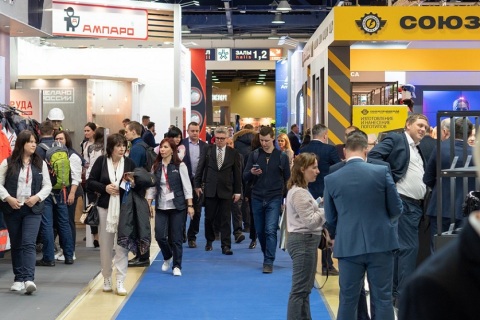 俄罗斯莫斯科劳保展览会展会现场图片