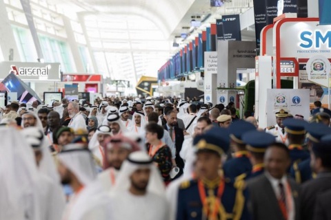中东阿联酋阿布扎比防务展览会展会现场图片
