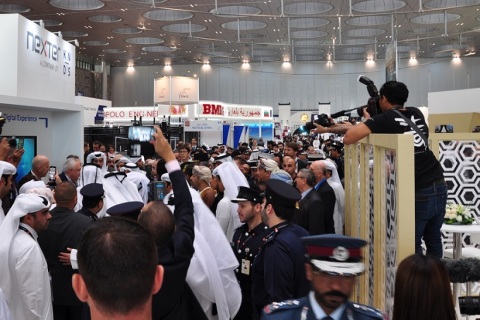 卡塔尔国土安全及军警装备展览会展会现场图片