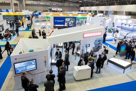 日本东京军警防务展览会展会现场图片