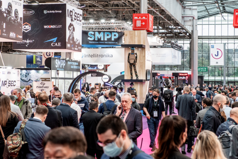 法国巴黎防务军警及国土安全展MILIPOL展会现场图片