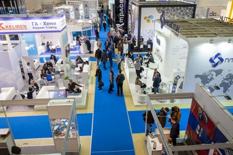 俄罗斯莫斯科军警防务展览会展会现场图片