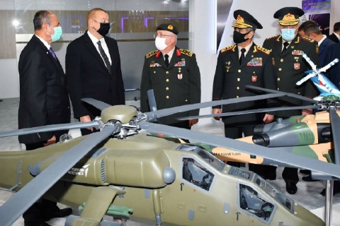 阿塞拜疆巴库军警防务展览会展会现场图片