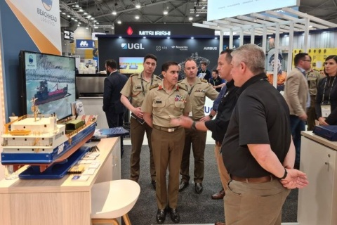 澳洲澳大利亚军警防务展览会展会现场图片