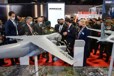 马来西亚吉隆坡军警防务展览会DSA展会现场图片