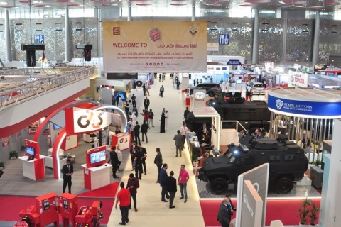 卡塔尔国土安全及军警装备展览会展会现场图片