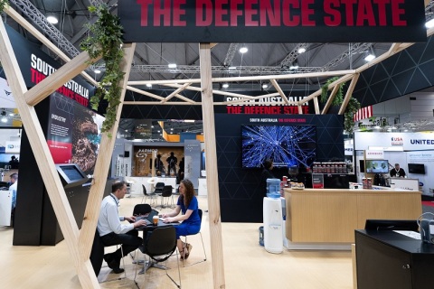 澳洲澳大利亚军警防务展览会展会现场图片