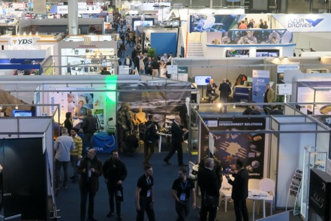 法国巴黎防务军警及国土安全展MILIPOL展会现场图片