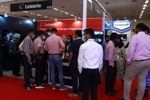 印度新德里军警防务展览会展会现场图片