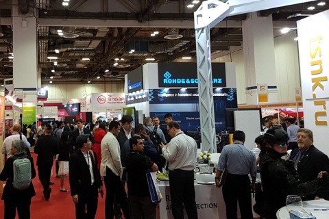 新加坡亚太防务及军警装备展览会展会现场图片