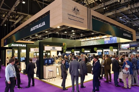 英国伦敦军警防务展览会展会现场图片