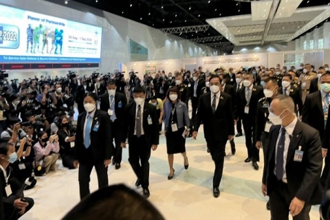 泰国曼谷军警防务展览会DST展会现场图片