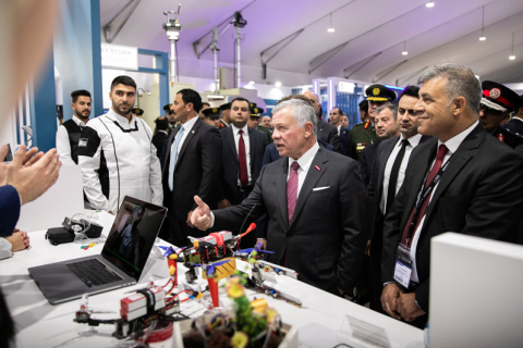 约旦安曼防务军警展览会展会现场图片