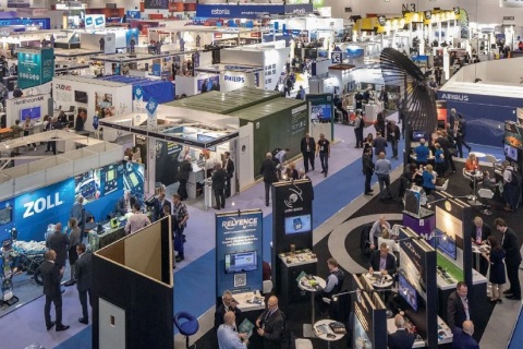 英国伦敦军警防务展览会展会现场图片