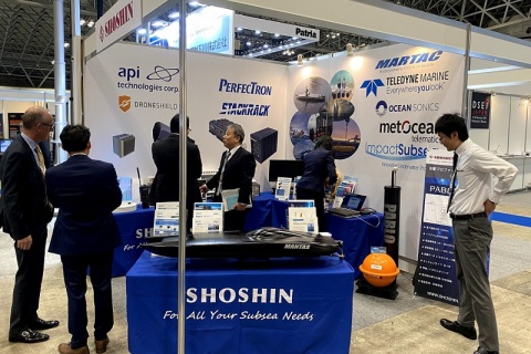 日本东京军警防务展览会展会现场图片