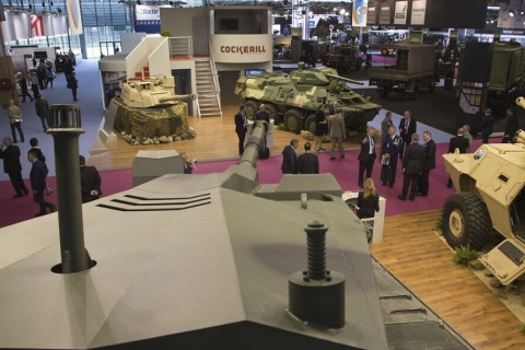 以色列特拉维夫军警防务展览会展会现场图片