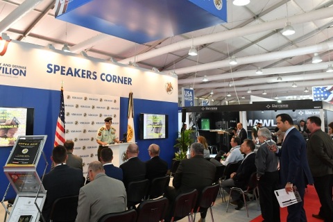 约旦安曼防务军警展览会展会现场图片