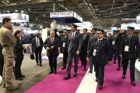 法国巴黎防务军警及国土安全展MILIPOL展会现场图片