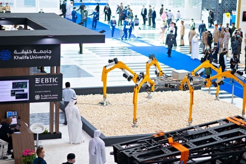 中东阿联酋阿布扎比仿真模拟训练展览会展会现场图片