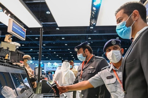 中东阿联酋阿布扎比仿真模拟训练展览会展会现场图片